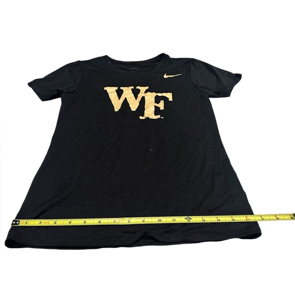 Nike Wake Forest Black Athletic Women’s T-Shirt Dri Fit XS - Picture 5 of 8